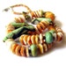 Grasshopper Necklace Native American style turquoise spiny oyster southwestern jewelry unique jewelry insect jewelry
