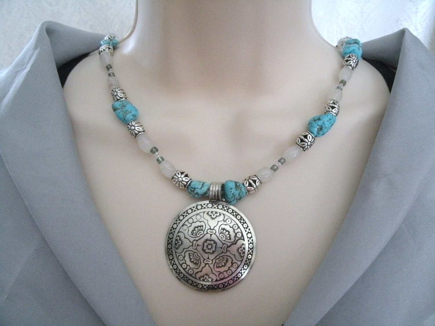 Spirit Of Old Santa Fe Necklace southwestern jewelry