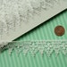 vintage 1960s cotton rayon schiffli lace trim 5yard piece