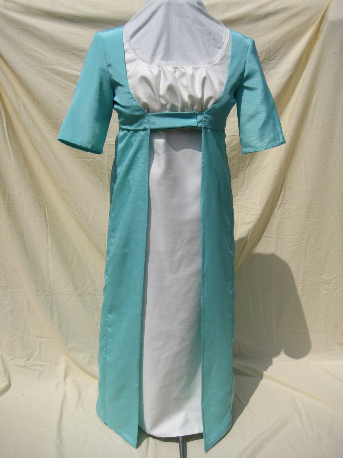 Regency Dress Pelisse. Open Robe. Jane Austen. PLUS/MULTI