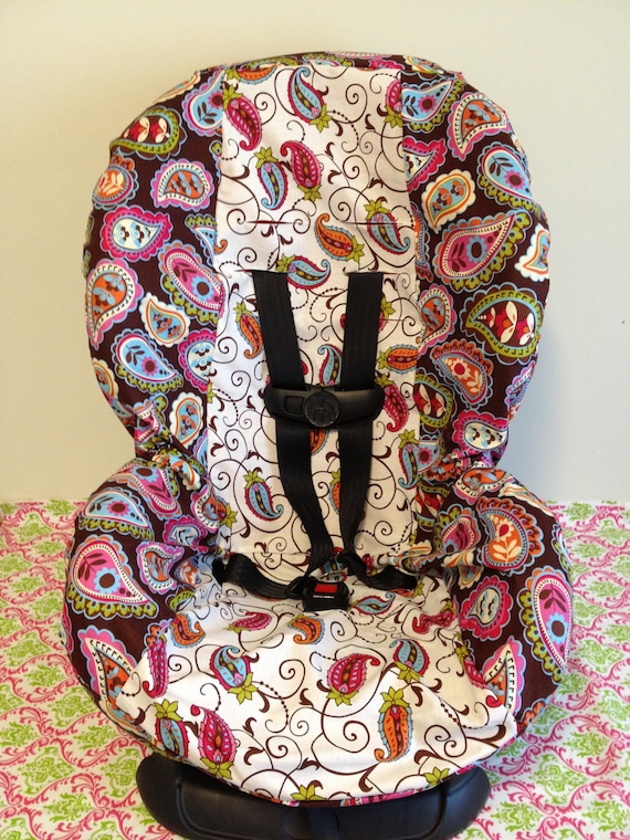 PAISLEY Toddler and Infant Convertible car Seat Cover fits