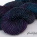 Silk & Silver handpainted fingering yarn, 3.5 oz: TERRITORY