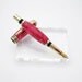 Fountain Pen Made With Red Dyed Box Elder Wood