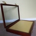 Wood Display Case with Hinged Glass Lid 18 x 12