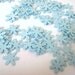 Blue Snowflake Confetti, Winter Christmas Confetti Table Scatter