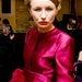 Vintage Cocktail Dress 1980's by Geoffrey Beene Huge Fringe Pom Pom Belt AMAZING Designer Couture