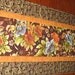 Table Runner Quilted focus fabric from Robert Kaufman