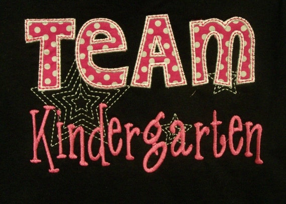 kindergarten team shirts