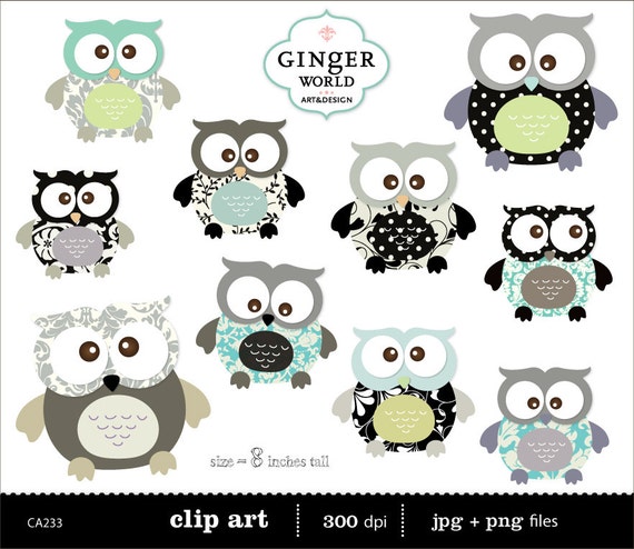baby shower owl clipart - photo #26