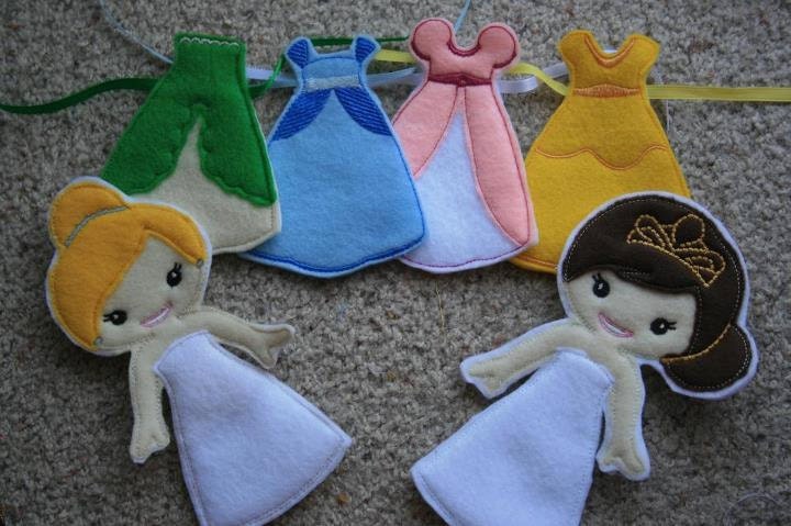 felt paper dolls felt paper dolls