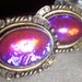 Vintage Dragon's Breath Mexican Silver Sterling Earrings