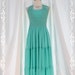 About Love - Powder Freshly Blue Gorgeous Maxi Dress Lacy Halter Sweet Lady Vintage Inspired Dress