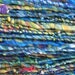 Handspun art yarn PARROT 68 yards free U.S. shipping