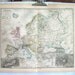 Antique 19th Century Map of Europe