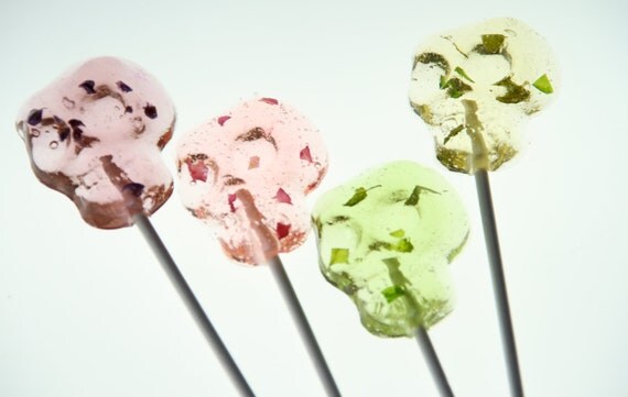 Botanical Skull Lollipops 1/2 doz Il_570xn