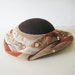 Vintage 30's Brown Velvet Chasnoff Hat