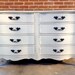 FREE NYC DELIVERY Painted White French Provincial Dresser Farmhouse Cottage Chic