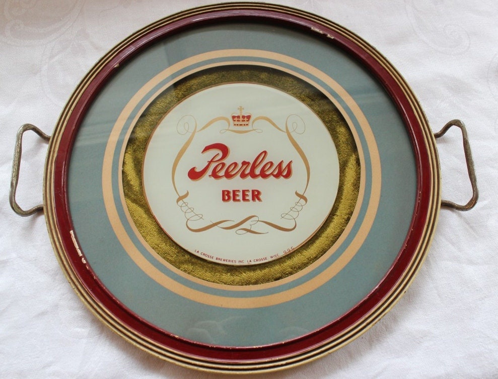 Peerless Beer La Crosse Brewery Beer Tray Peerless by JITTT