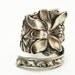 Spoon Ring Art Nouveau Trumpet Flower Sterling Silver, Handmade in Your Size (2725)