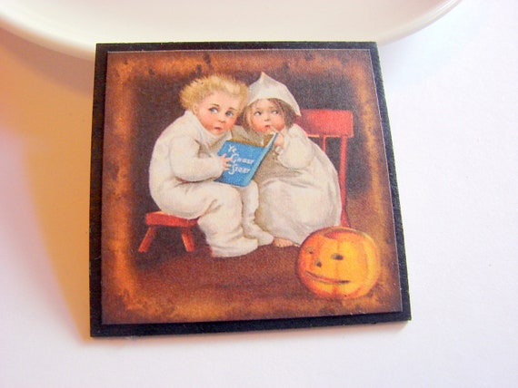 Scary Ghost Stories Pin  Paper and Chipboard by mimiandlucy