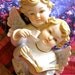 RESERVE Ceramic Lefton Singing CHERUBS Hanging