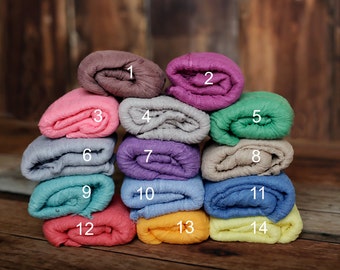 Sale, RTS, High Grade 50, Newborn Cheesecloth, 30 Color, Baby Wrap, Newborn Photo Prop, Cheesecloth Wrap, Natural Newborn Wrap, Natural Prop