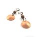 Penny Earrings (Coin Jewelry, Lucky Penny, Money, Recycled, Copper)
