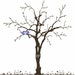 Custom Guest Book Listing for lwoehlk - green and blue Love birds in a tree