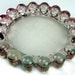 Vintage Pink Glass Ashtray Dresser Tray