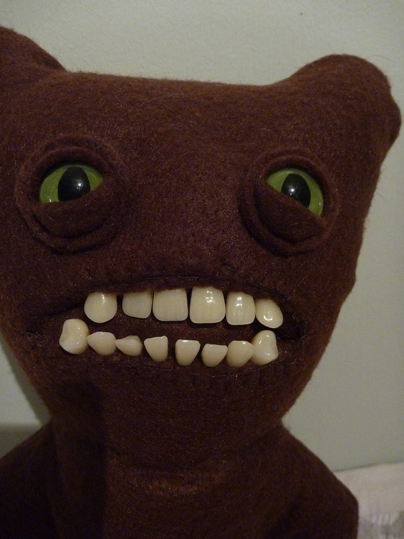 plush toys with human teeth