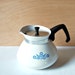 1970s Corning Blue Cornflower 6 Cup Teapot Coffee Pot