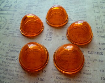 Vintage Domed Glass Instrument Lens