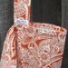 Nursing Cover Up in Burnt Orange, Breastfeeding Cover