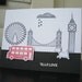 Thinking of You Card London British United Kingdom Hello Love West Highland Terrier