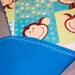 Flannel burp clothes
