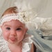Childrens Clothing Girls Dress & Ruffled Bloomers Baby Blue and Ivory 2 pc 0-3 mos,3-6 mo, 6-9mo , 9-12 mo,18 mo