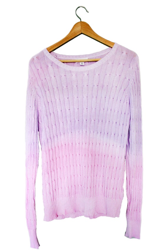 pastel purple jumper