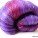 Merino, faux cashmere, sparkle batt, "Venus" 3.4 oz