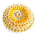 Handmade Crochet Dishcloths Washcloths, gift, mothers day, yellow and white, unique