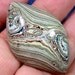 Solid Detroit Agate / Fordite Cabochon Early 1960's Material (suzybones)