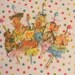 Vintage Nursery Cupcake Toppers/Nursery Rhymes