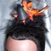 Witch Hat Fascinator - Tiger Lily - s&h Included