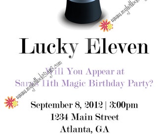 Birthday Invitations: Simple Magic