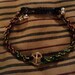 SALE:)rOoTs RoCK rEggaE...play some reggae music black and rasta hemp peace bracelet with bells free ship to u.s.