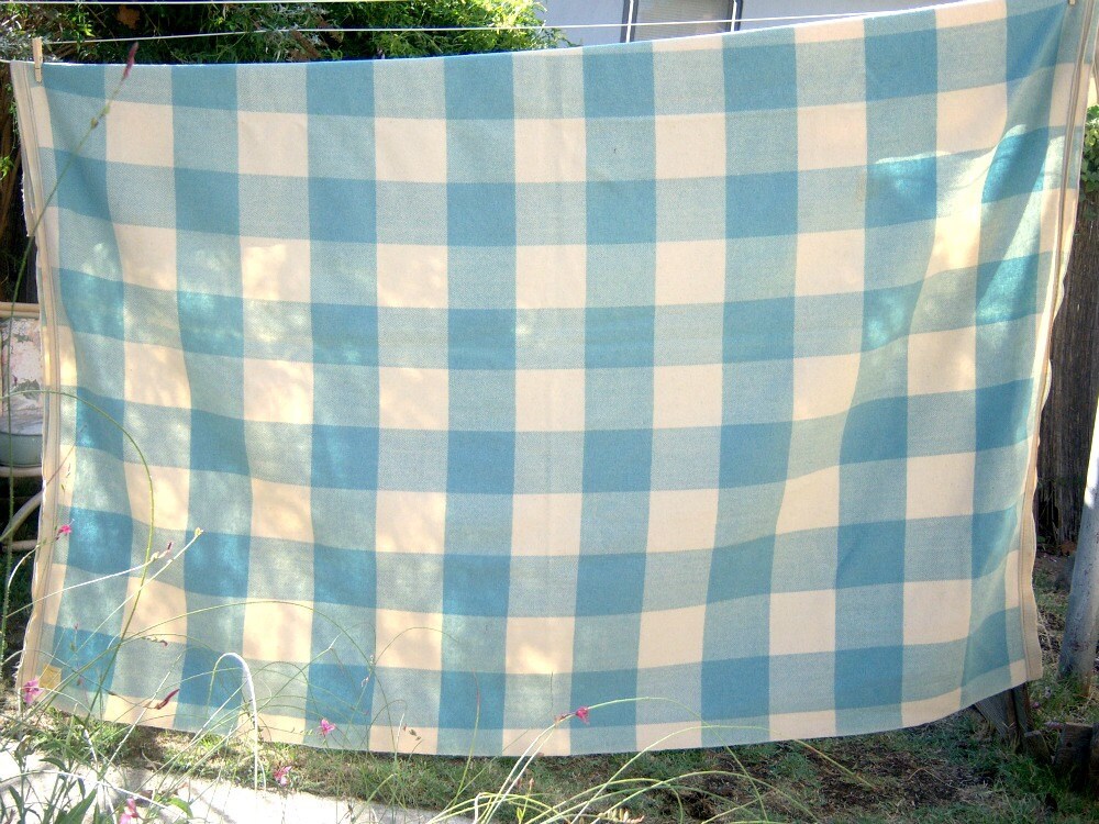Vintage wool blanket // Jacobs Oregon City Woolen Mills