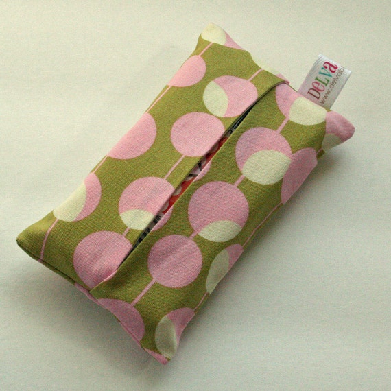 Pocket Tissue Cover - Travel Size Kleenex Pack included - Amy Butler ...