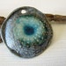 Blue Sea Urchin Pendant