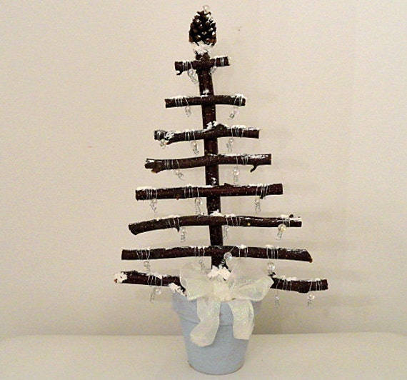items similar to rustic chic birch branch christmas tree items similar to rustic chic birch branch christmas tree