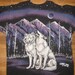1991 wicked sweet bad ass wolf shirt, XL
