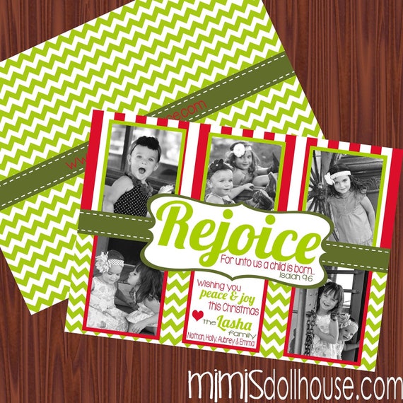 Christmas Cards- Photo Cards-Holiday Cards Printable JPEG Il_570xn